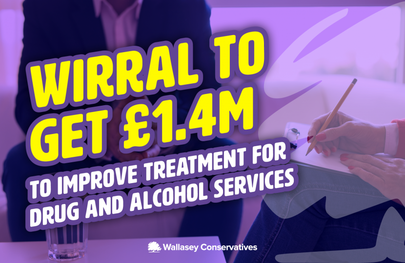 £1.4 million for drug and alcohol services