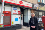 Lesley Rennie a Grove Road Post Office